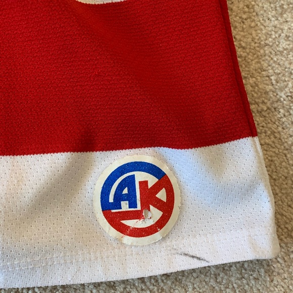 Hockey Jersey Wings Mens League Size XL Red - Picture 2 of 8